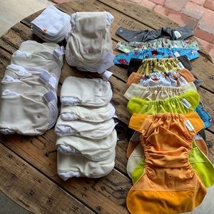GroVia cloth diaper system.